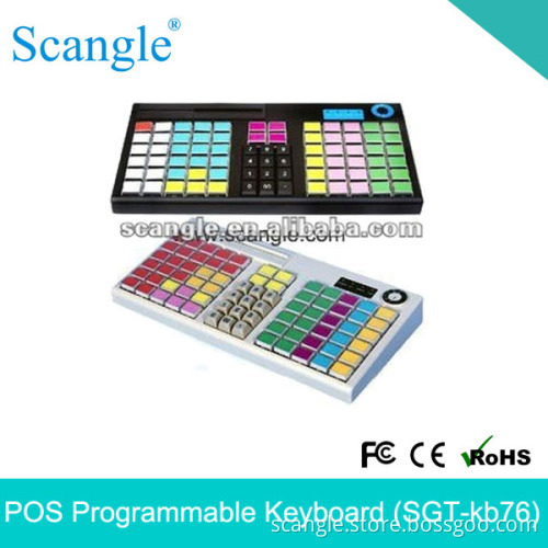 PS/2, USB Port Msr (optional) Programmable POS System Keyboard